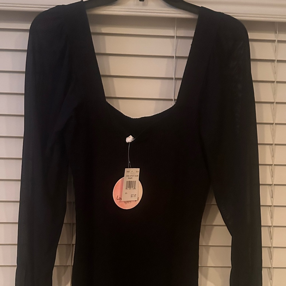 Black Long Sleeve Dress